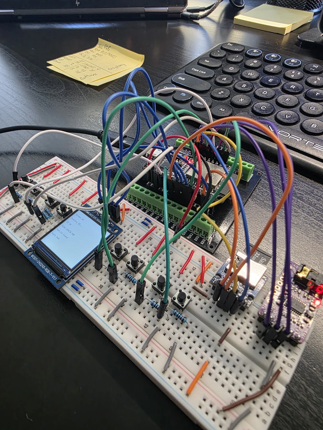 Wiring detail
